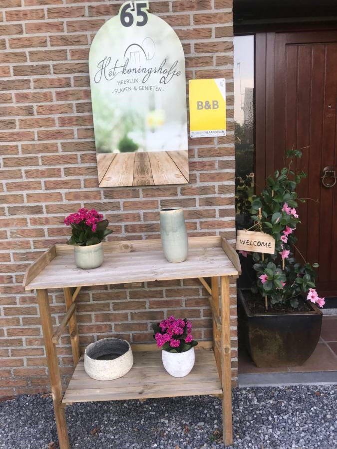 Het Koningshofje Acomodação com café da manhã NeerNeerpelt Exterior foto
